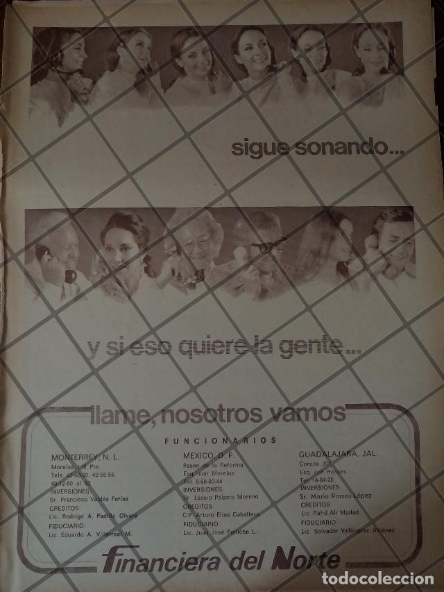 Poster collecting: AFICHE RETRO. BANCO FINANCIERA DEL NORTE 1973 /145