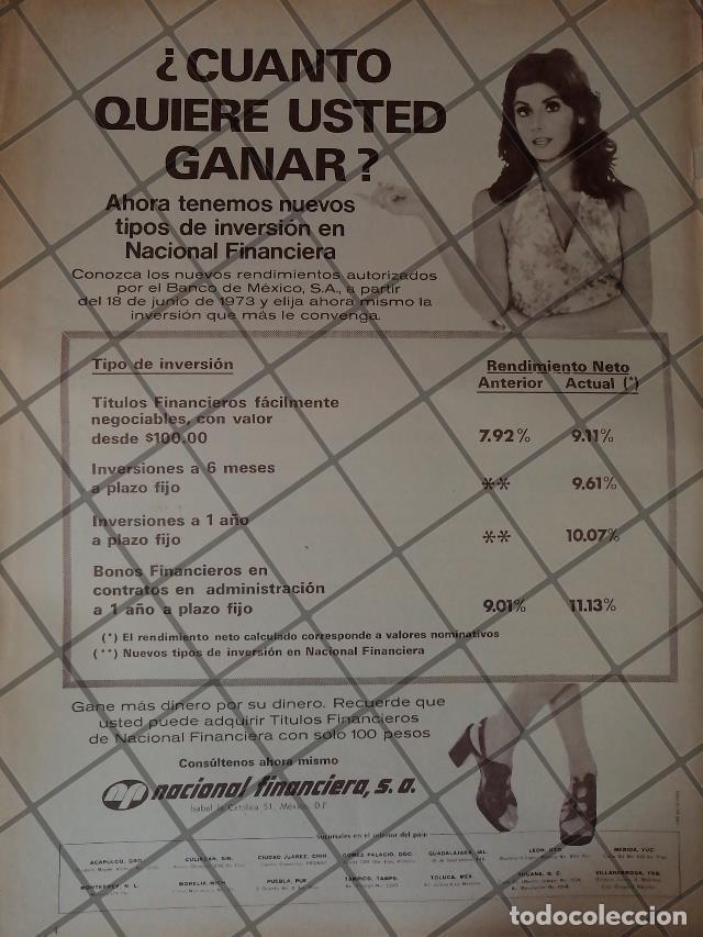 Poster collecting: CARTEL RETRO ORIGINAL. BANCO NACIONAL FINANCIERA 1970 /152
