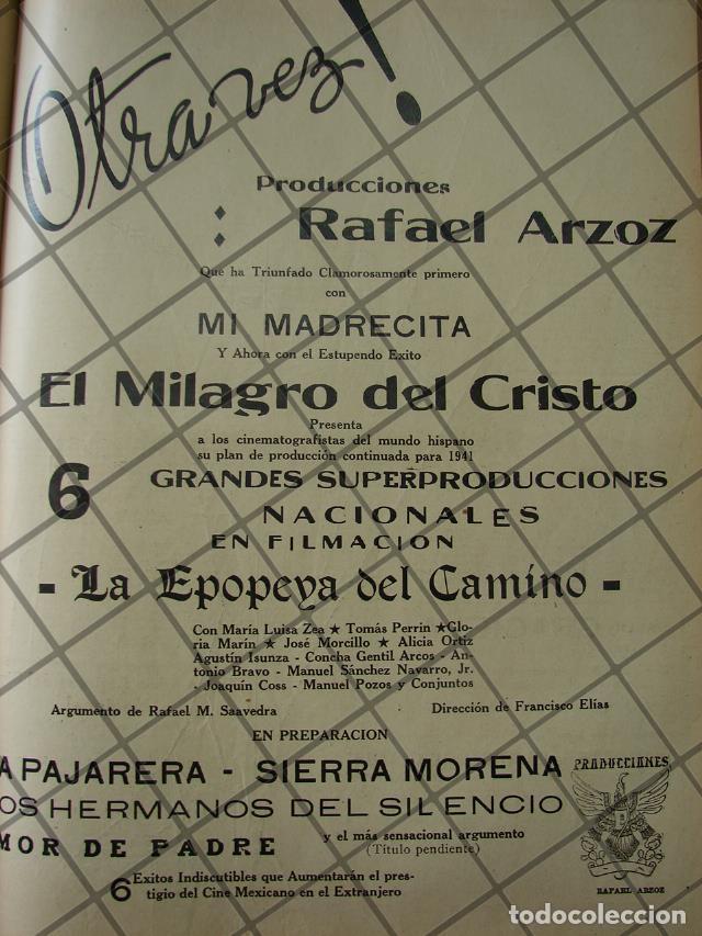 Sammeln von Plakaten: CARTEL ANTIGUO ORIGINAL PRODUCCIONES RAFAEL ARZOS 1941 /156