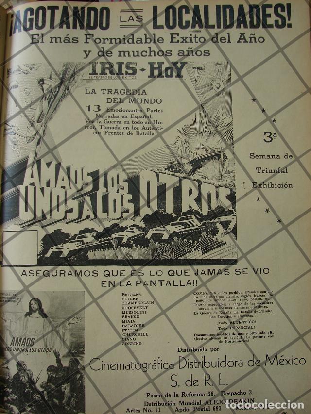 Sammeln von Plakaten: CARTEL ANTIGUO ORIGINAL PELICULA. AMAOS LOS UNOS A LOS OTROS 1941 /157