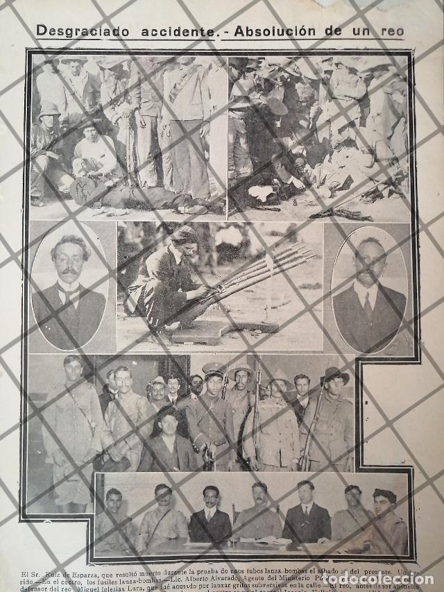 Sammeln von Plakaten: AFICHE ANTIGUO ORIGINAL. VARIOS HECHOS REVOLUCIONARIOS 1914