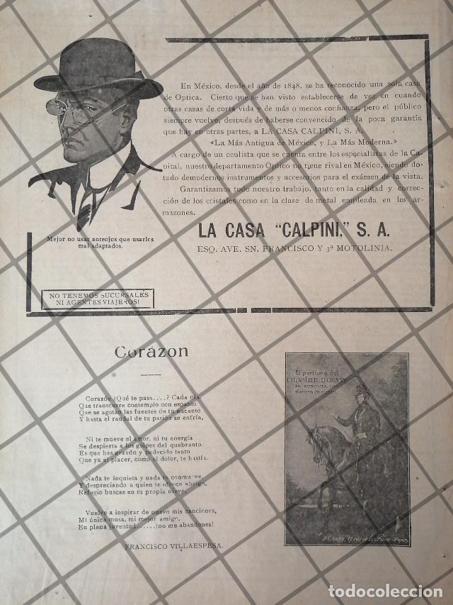 Sammeln von Plakaten: CARTEL ANTIGUO 1912. OPTICA CALPINI S.A /RARO