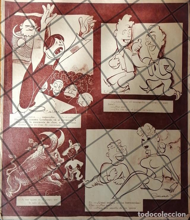 Coleccionismo de carteles: CARICATURA ANTIGUA. 1945 DE CAYETANO CALOCA VALLE
