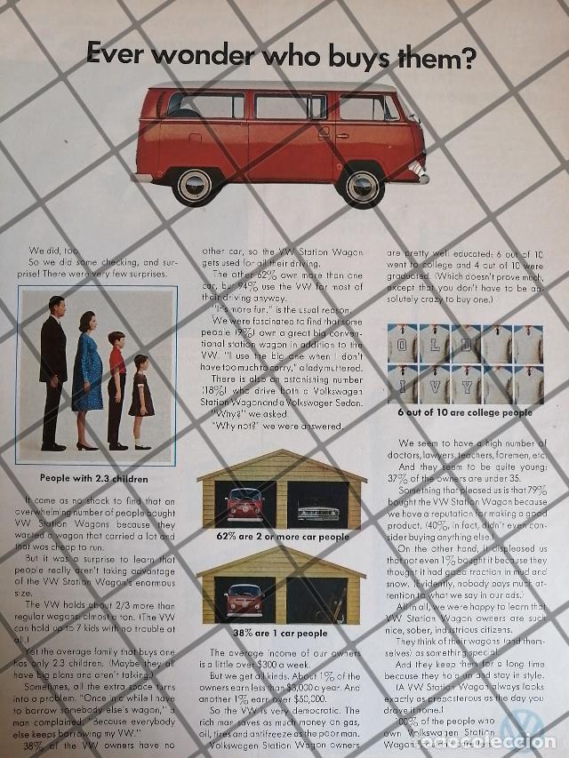 Poster collecting: CARTEL RETRO AUTOS VOLKSWAGEN COMBI 1971 -1085