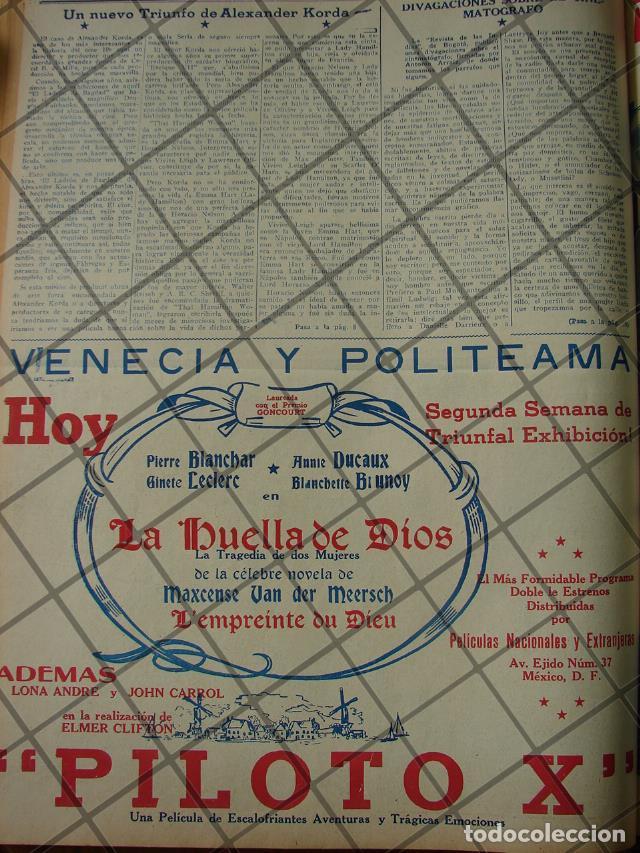 Poster collecting: CARTEL ANTIGUO. PELICULA LA HUELLA DE DIOS 1941 Y MAS