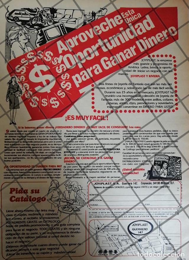 Poster collecting: CARTEL RETRO ORIGINAL. FABRICA JOYIPLAST S.A 1984 /940