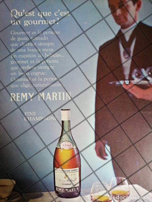 Sammeln von Plakaten: CARTEL PUBLICITARIO RETRO CHAMPAGNE REMY MARTIN 1970 /628