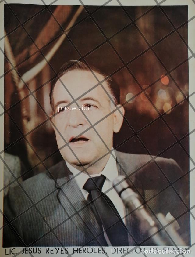 Sammeln von Plakaten: AFICHE ANTIGUO JESUS REYES HEROLES 1959 PEMEX