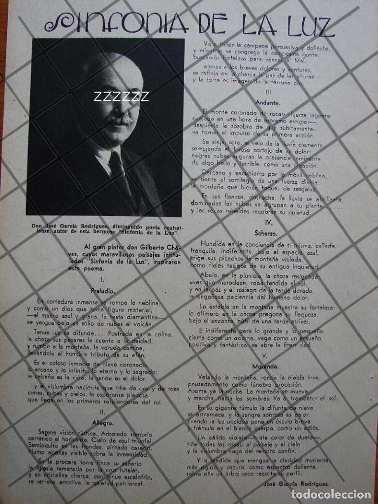 Sammeln von Plakaten: AFICHE INEDITO DE JOSE GARCIA RODRIGUEZ 1937 COAHUILA