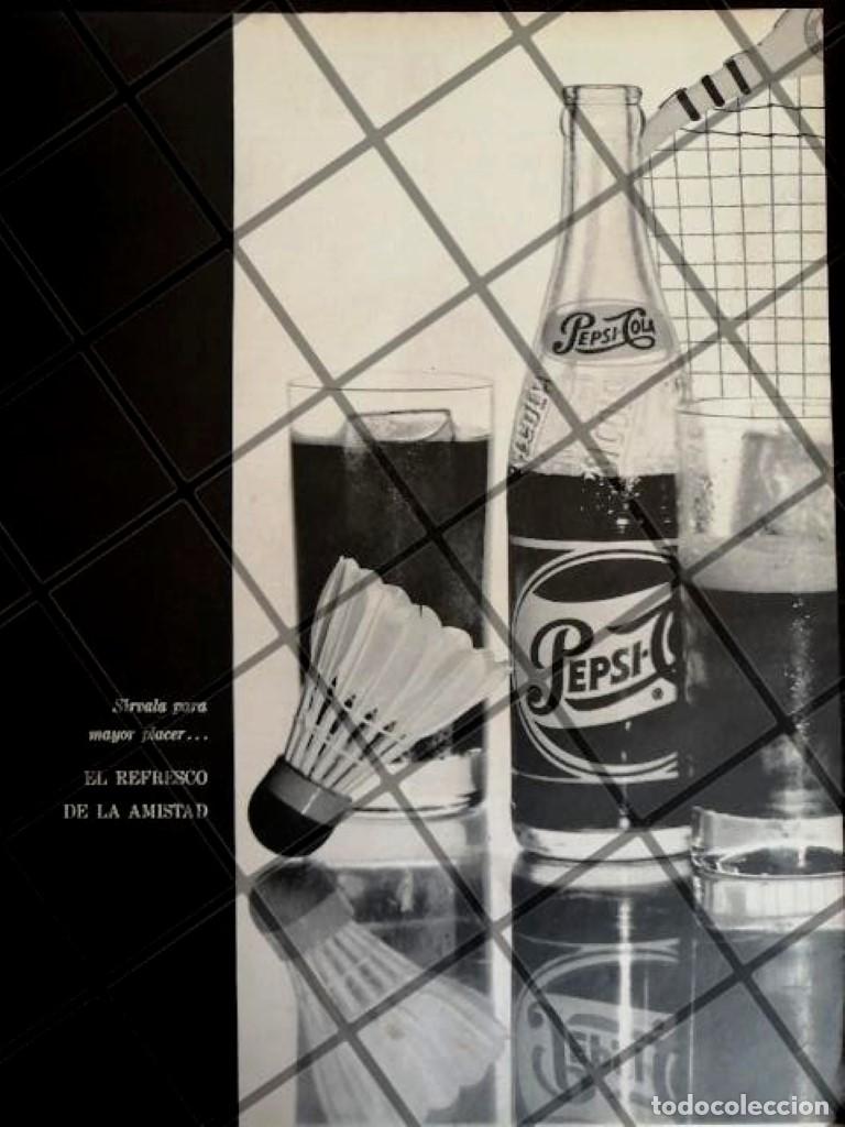 Sammeln von Plakaten: AFICHE PUBLICITARIO RETRO ORIGINAL PEPSI (SIRVALA) 1960