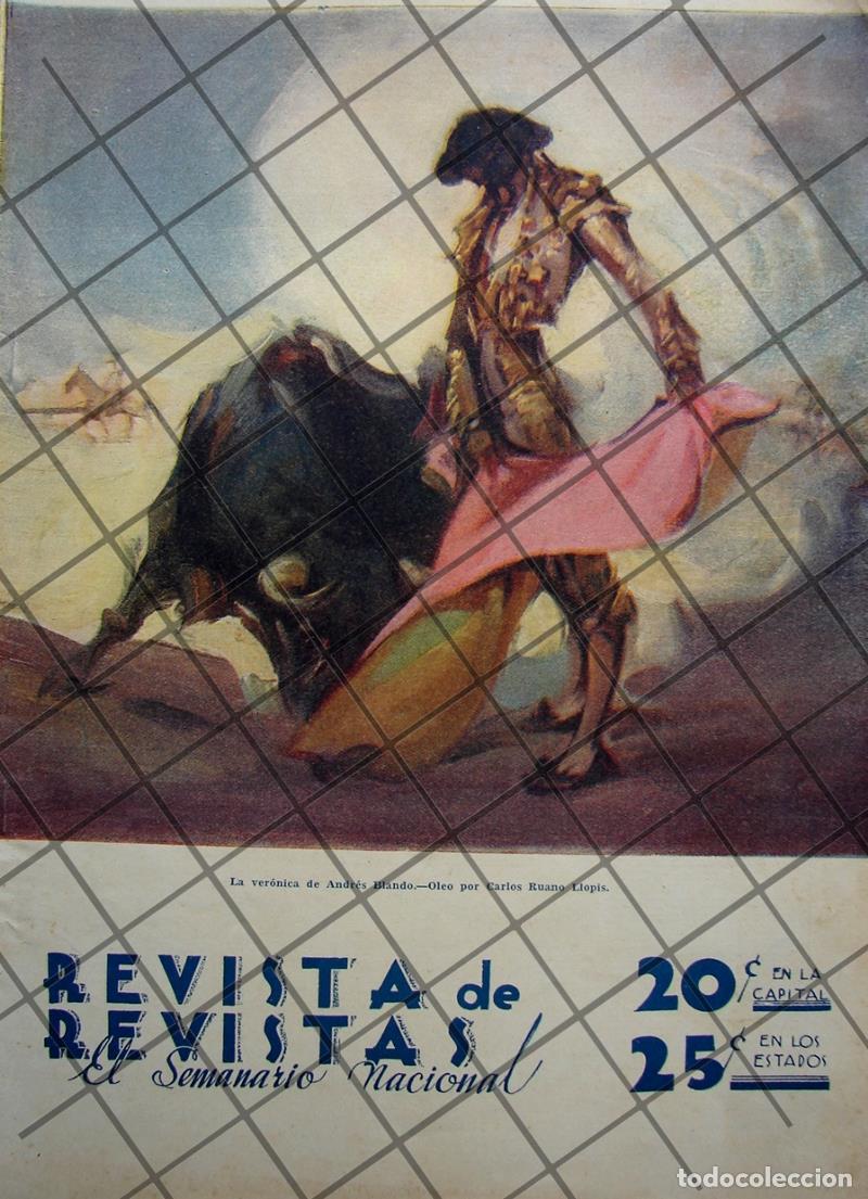 Sammeln von Plakaten: PORTADA ANTIGUA TORERO ANDRES BLANDO. POR. RAUNO LLOPIS 1939