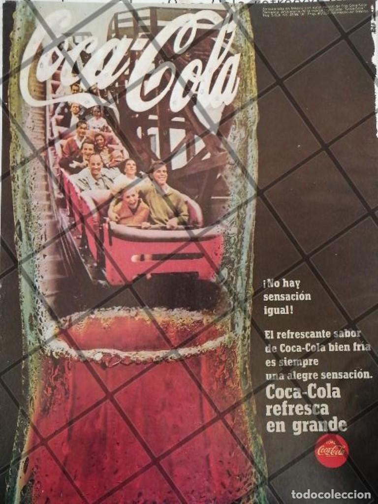 Poster collecting: CARTEL PUBLICITARIO RETRO ORIGINAL COCA COLA 1960S /C30