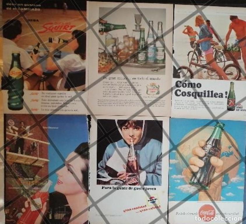Poster collecting: 6 CARTELES ANTIGUOS REFRESCOS VARIOS A&Ntilde;OS 40s-70s /317