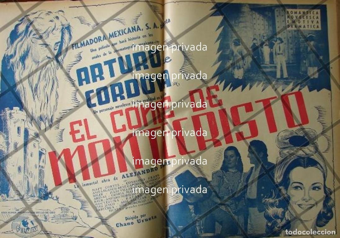 Poster collecting: CARTEL RETRO ESTRENO PELICULA CONDE DE MONTECRISTO 1941