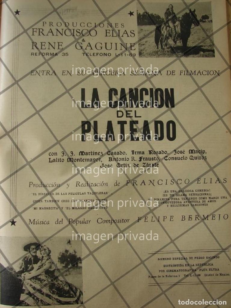 Poster collecting: CARTEL RETRO FILMAN PELICULA LA CANCION DEL PLATEADO 1941