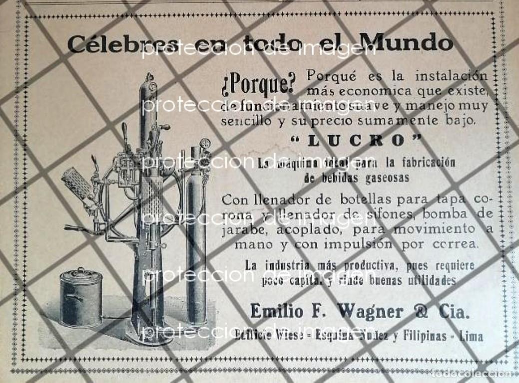 Poster collecting: CARTEL PUBLICITARIO ANTIGUO, MAQUINA DE SODAS 1928 / MUY RARO