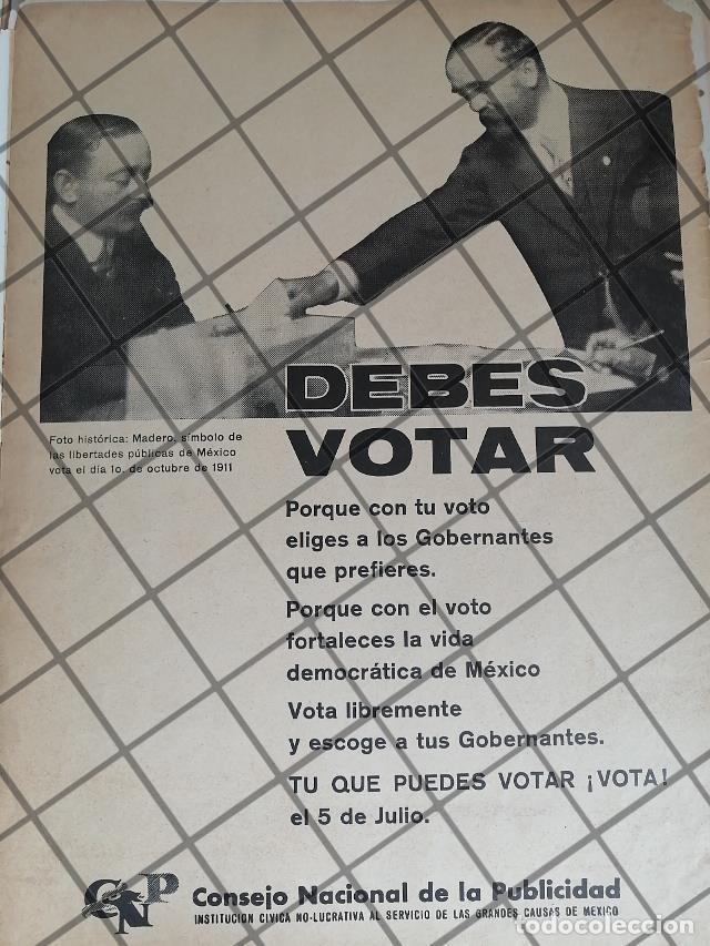 Poster collecting: CARTEL ANTIGUO CONSEJO NACIONAL DE LA PUBLICIDAD 1964