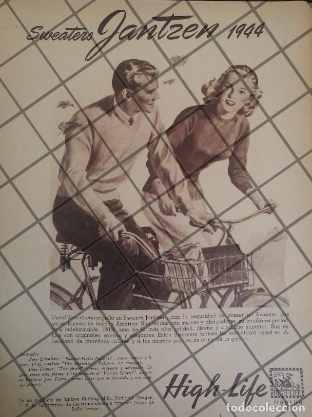 Colecionismo de cartazes: CARTEL RETRO TIENDAS HIGH LIFE 1944 E9