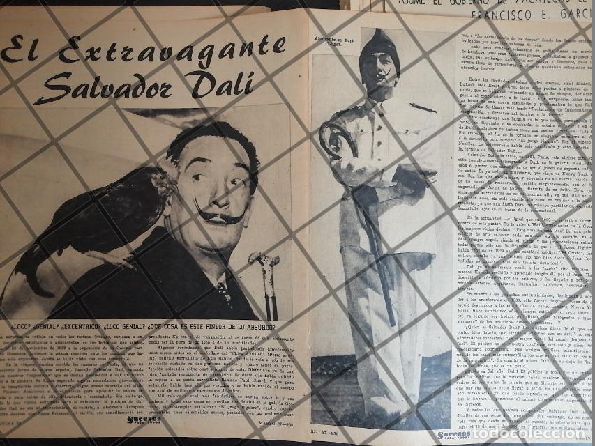 Colecionismo de cartazes: AFICHE ANTIGUO EL EXTRAVAGANTE SALVADOR DALI 1953