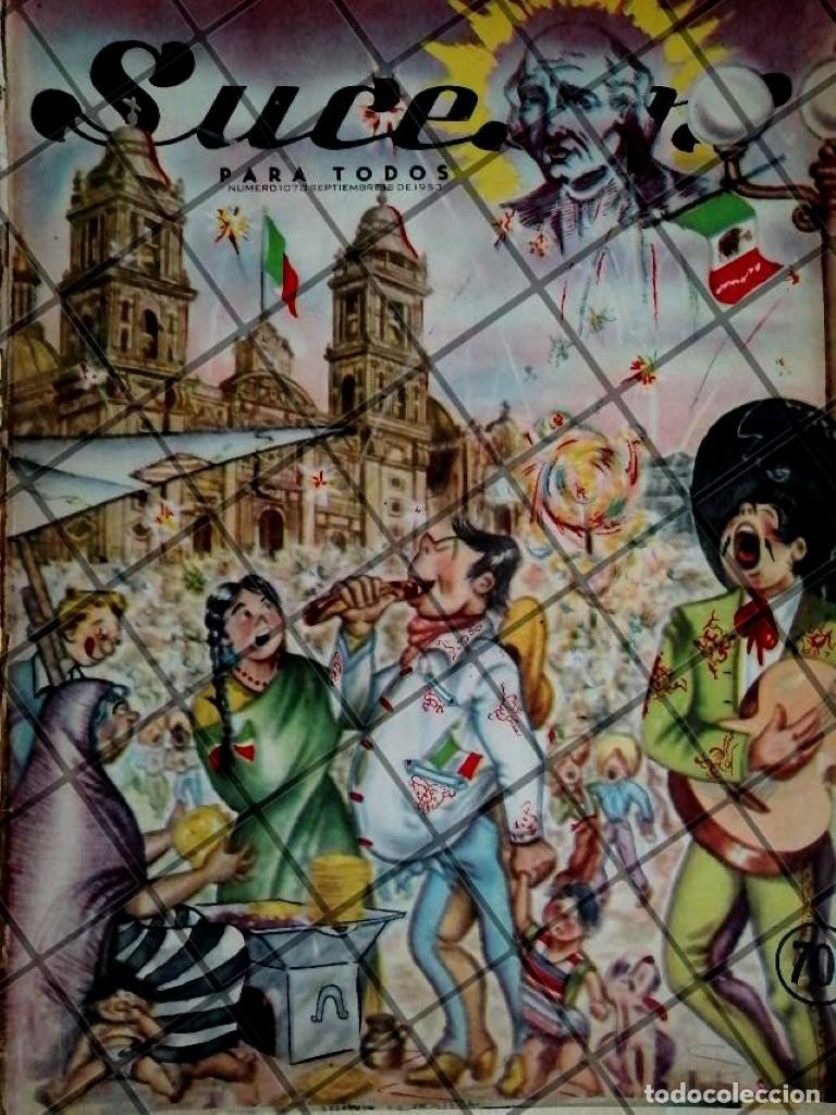 Coleccionismo de carteles: PORTADA ANTIGUA ARTISTICA DE IGNACIO SIERRA 1952 FIESTAS PATRIAS