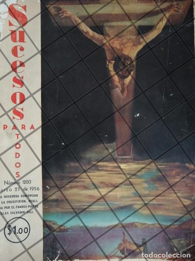 Coleccionismo de carteles: PORTADA ANTIGUA ARTISTICA DE SALVADOR DALI 1956