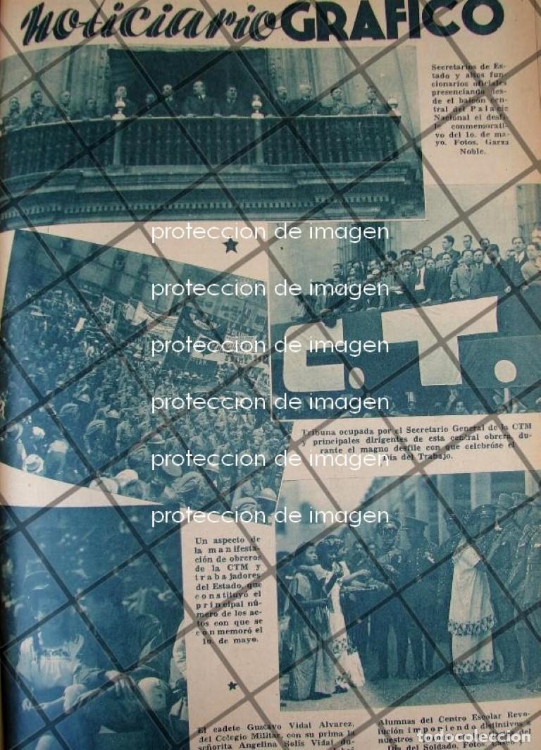 Collezionismo di affissi: AFICHE ANTIGUO PRIMER DESFILE DE LA CTM 1937 CTM