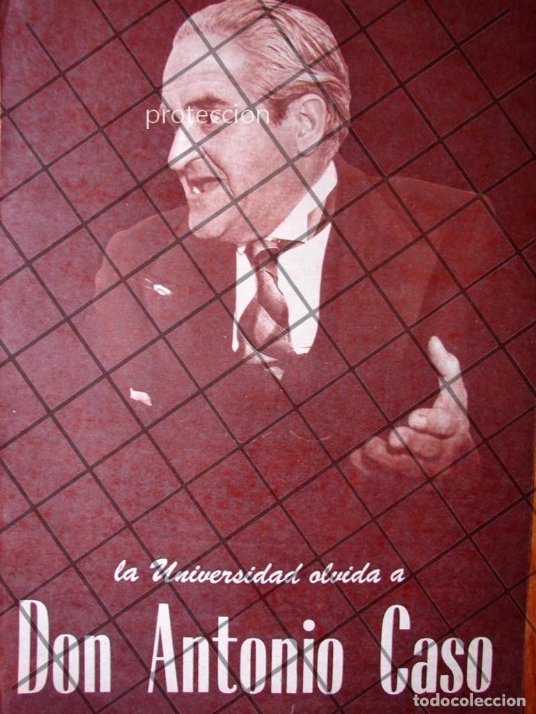 Sammeln von Plakaten: CARTEL RETRO. ANTONIO CASO. 1956