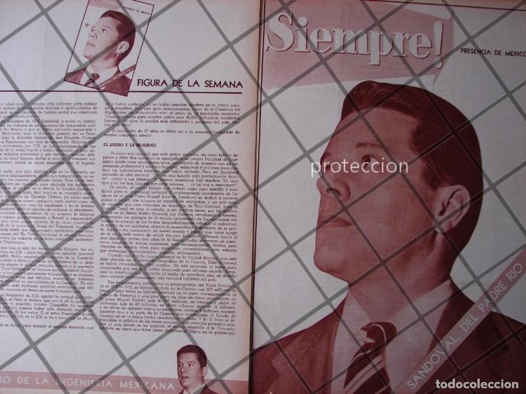 Sammeln von Plakaten: AFICHE RETRO INGENIERO. RAUL SANDOVAL 1956 (ica)