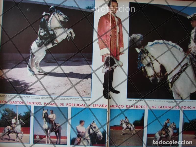 Poster collecting: AFICHE RETRO, EL REJONEADOR GASTON SANTOS, 1956