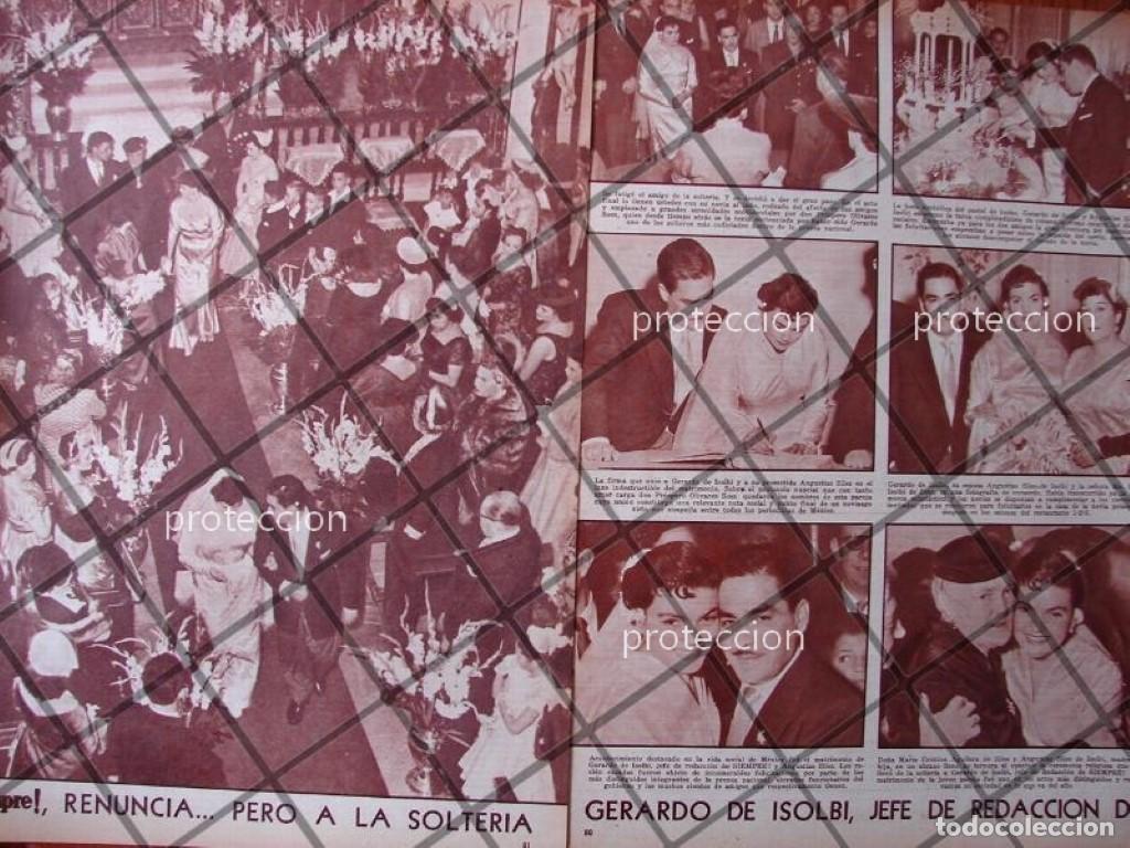 Poster collecting: AFICHE RETRO BODA. DE ISOLBI SILES 1955