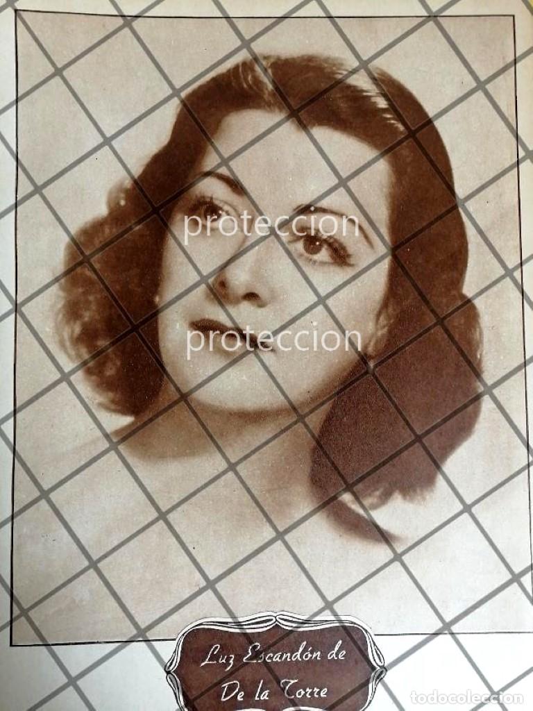 Poster collecting: AFICHE RETRO. LUZ ESCANDON DE DE LA TORRE 1948