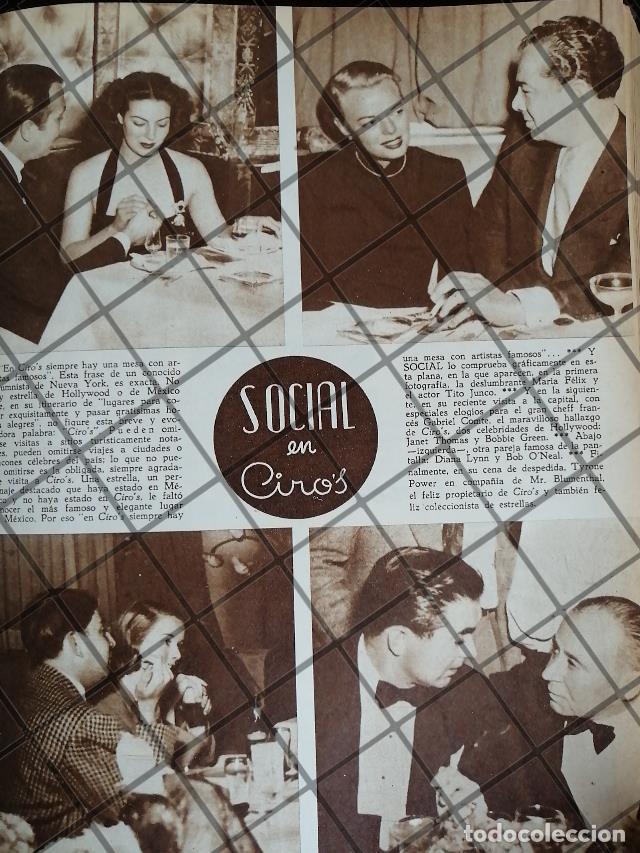 Collezionismo di affissi: AFICHE ANTIGUO MARIA FELIX Y ARTISTAS CABARET CIROS 1948