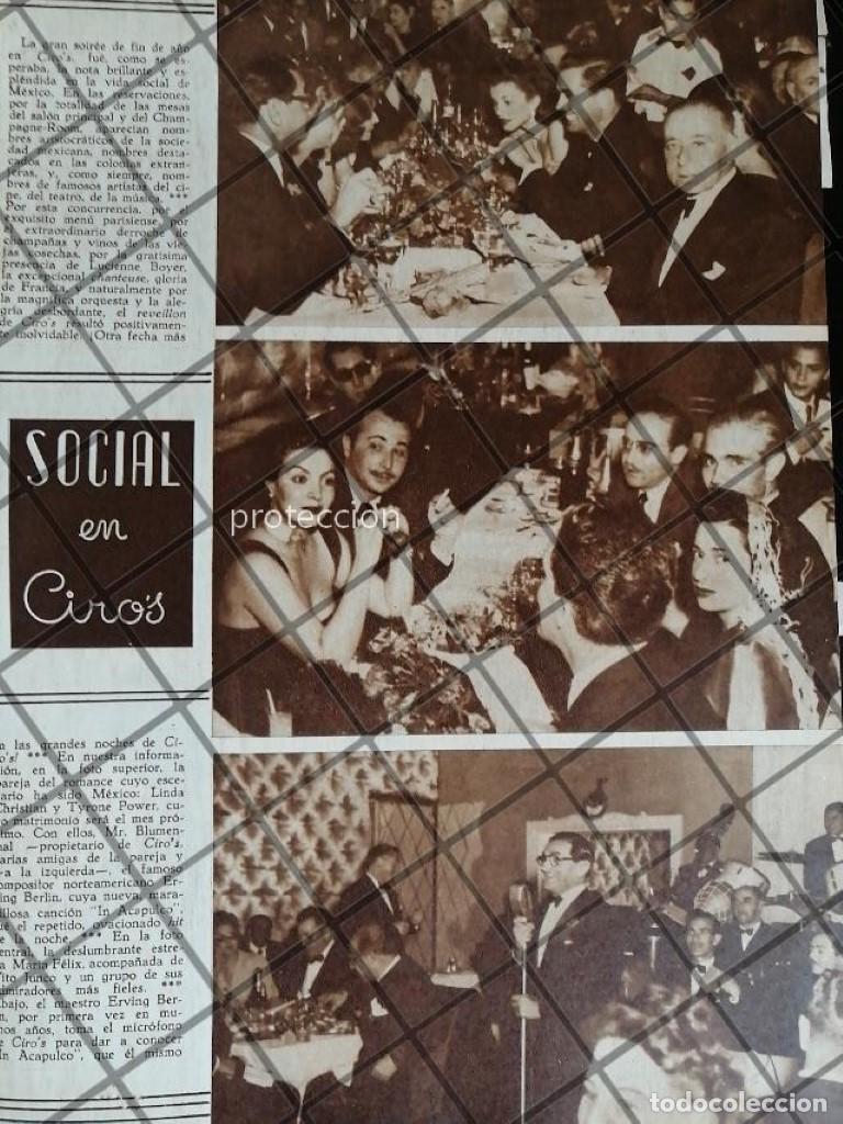 Collezionismo di affissi: AFICHE RETRO MARIA FELIX Y EN CENTRO CIROS 1948