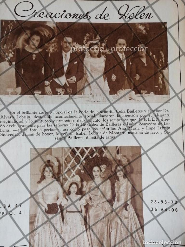 Collezionismo di affissi: AFICHE RETRO BODA. LEBRIJA BAILLERES Y MAS 1948