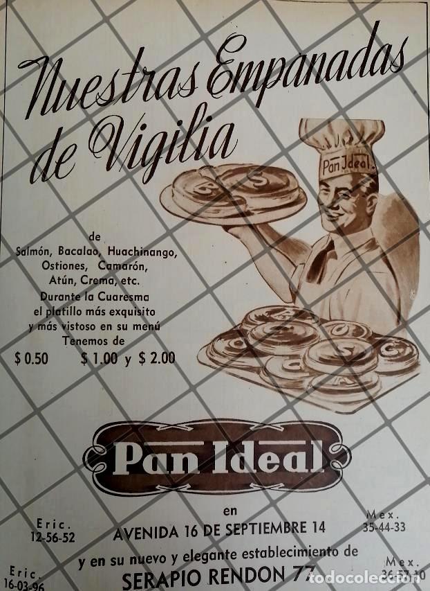 Collezionismo di affissi: CARTEL ANTIGUO. PAN DULCE PAN IDEAL S.A 1948 -4