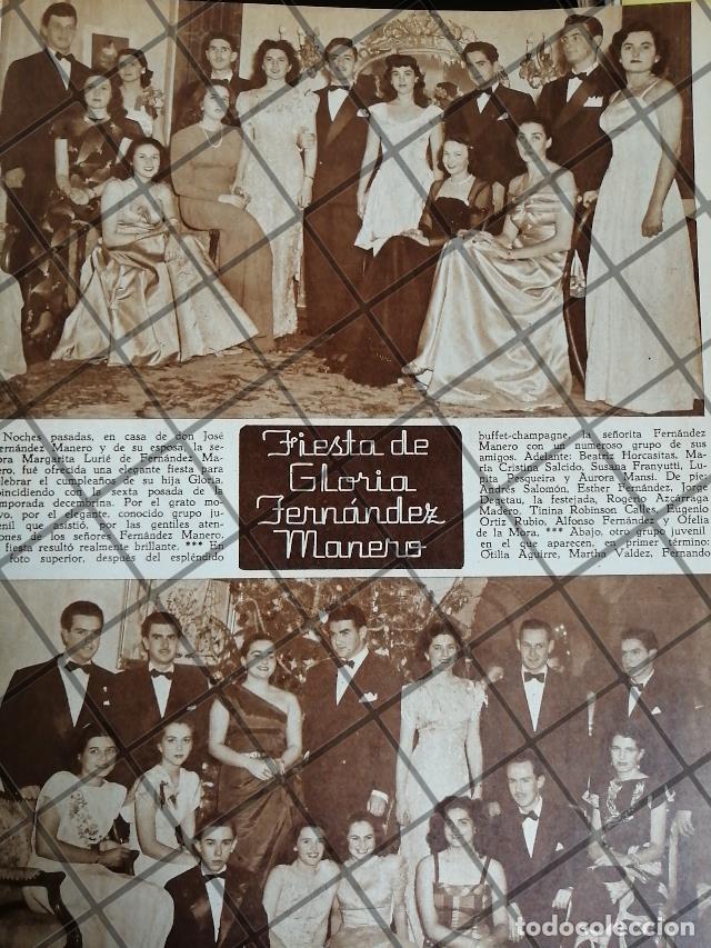 Collezionismo di affissi: AFICHE RETRO EN CASA DE LA FAMILIA FERNANDEZ LURIE 1948