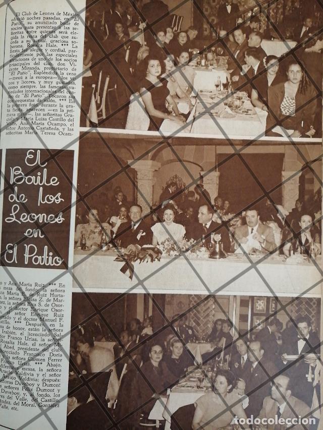 Collezionismo di affissi: AFICHE ANTIGUO BAILE CLUB DE LEONES, CABARET EL PATIO 1948