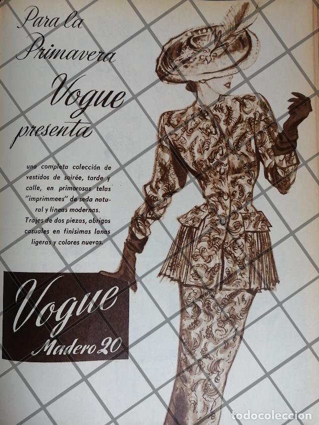 Collezionismo di affissi: CARTEL ANTIGUO TIENDA BOUTIQUE BOGUE 1948 1105