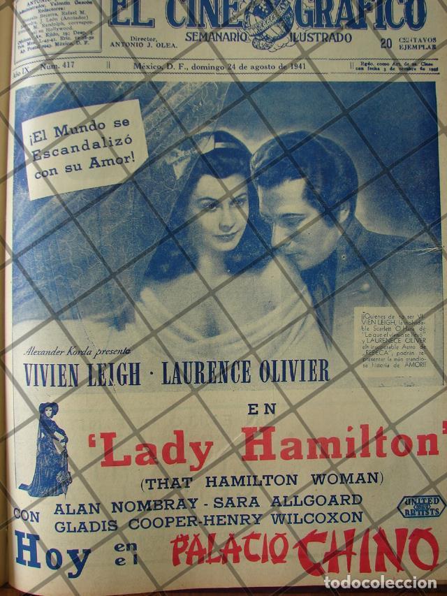 Poster collecting: CARTEL ANTIGUO PELICULA. LADY HAMILTON 1941