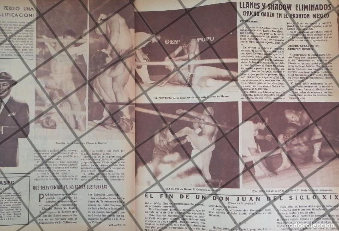 Coleccionismo de carteles: AFICHE RETRO LUCHA LIBRE, EL SANTO VS ENRIQUE YA&Ntilde;EZ Y OROS