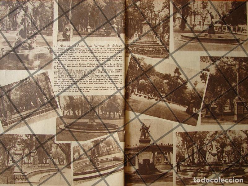 Coleccionismo de carteles: AFICHE ANTIGUO 1939 LA ALAMEDA DE LA CDMX