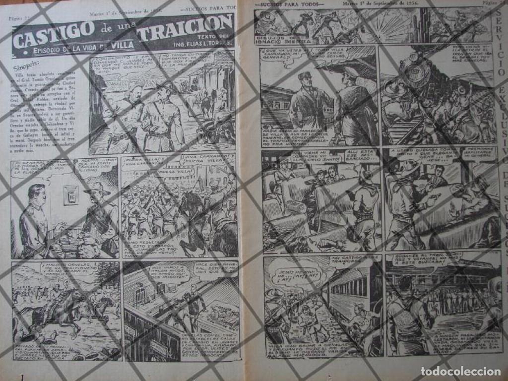 Coleccionismo de carteles: CARICATURA ANTIGUA PANCHO VILLA 1936 POR LOPEZ SIERRA