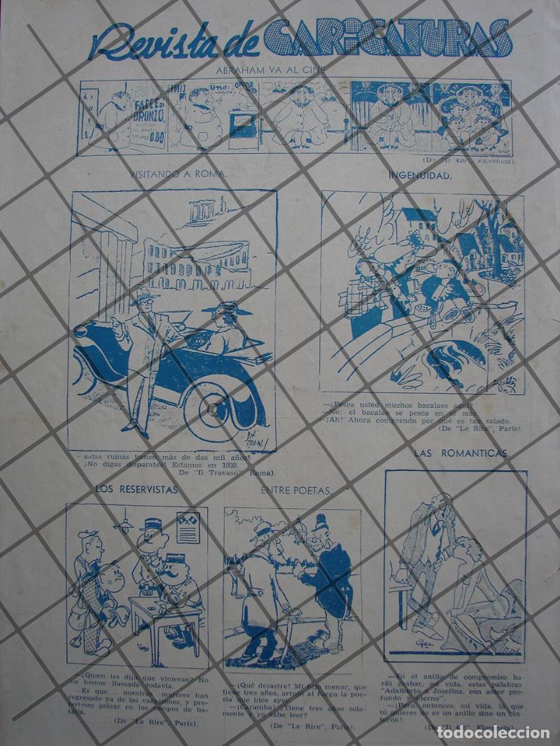 Collectionnisme d'affiches: TIRAS COMICAS ANTIGUAS VARIAS 1937