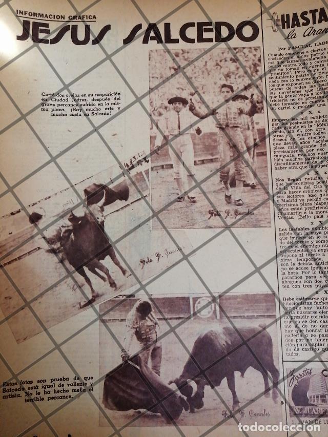 Collectionnisme d'affiches: AFICHE ANTIGUO INICIOS DEL TORERO JESUS SALCEDO 1954 2