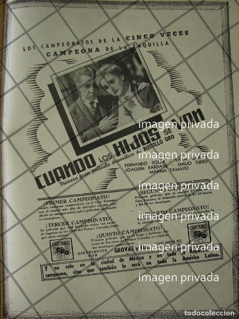 Collectionnisme d'affiches: CARTEL RETRO PELICULA CUANDO LOS HIJOS SE VAN 1941 -9