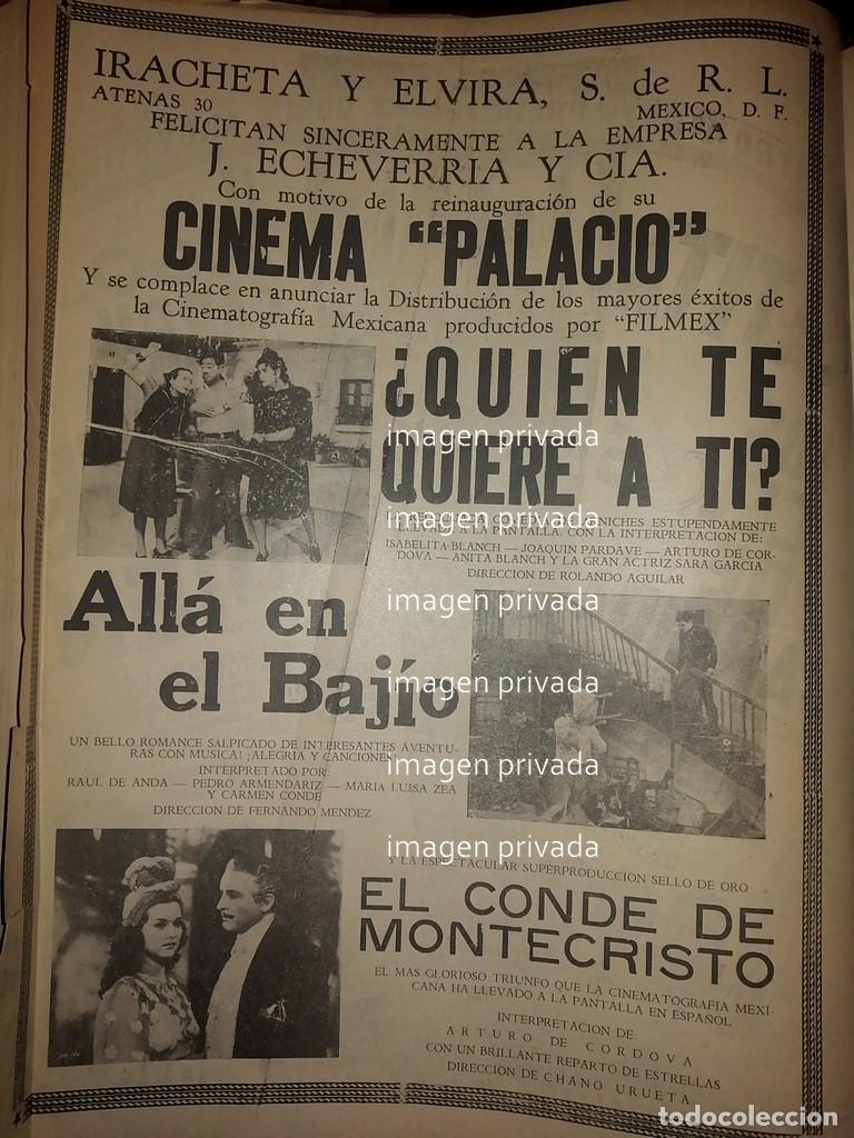 Collectionnisme d'affiches: CARTEL ANTIGUO INAUGURACION CINEMA PALACIO 1941