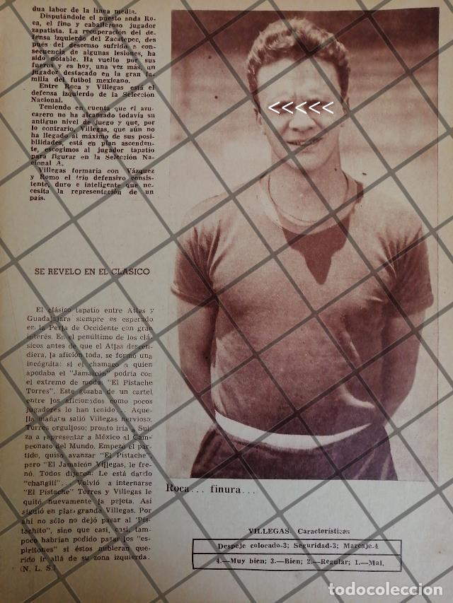Collectionnisme d'affiches: AFICHE RETRO FUTBOLISTA. JOSE ANTONIO ROCA, 1955
