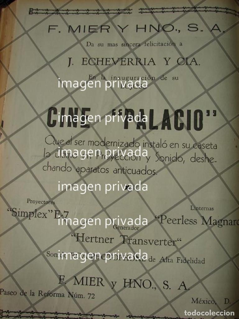 Collectionnisme d'affiches: CARTEL RETRO INAUGURACION CINEMA PALACIO 1941 -4