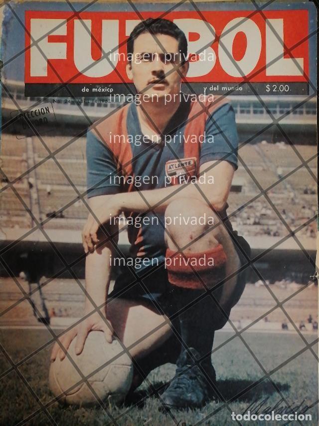 Collectionnisme d'affiches: AFICHE RETRO FUTBOLISTA CARLOS MALVIDO VALVERDE 1963 2