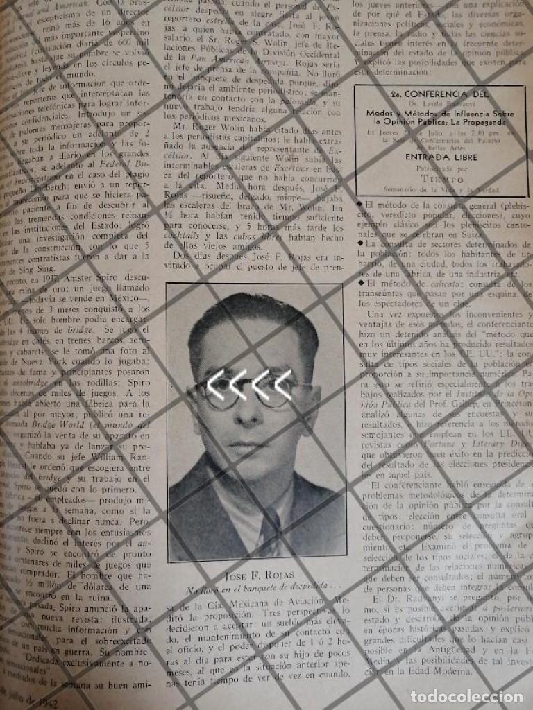 Collectionnisme d'affiches: AFICHE RETRO REPORTERO. JOSE F. ROJAS 1942